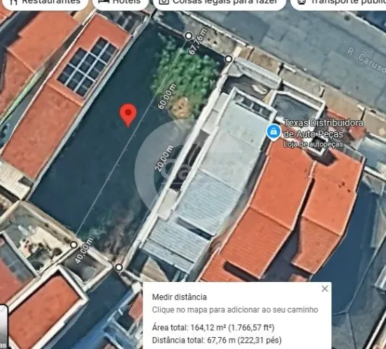 terreno plano 164 m² - sítio da figueira.
