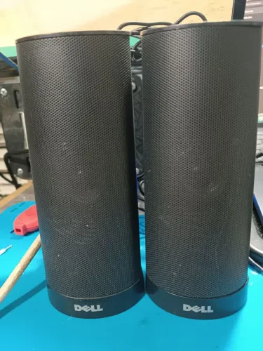 Caixinhas de som para computador Dell 