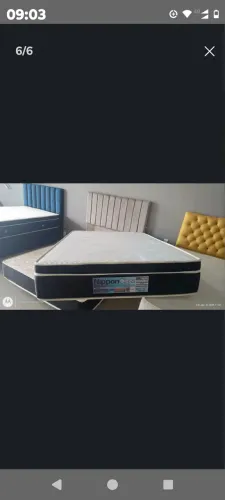 colchão magnético  com  cama  promoção dias das Mães 