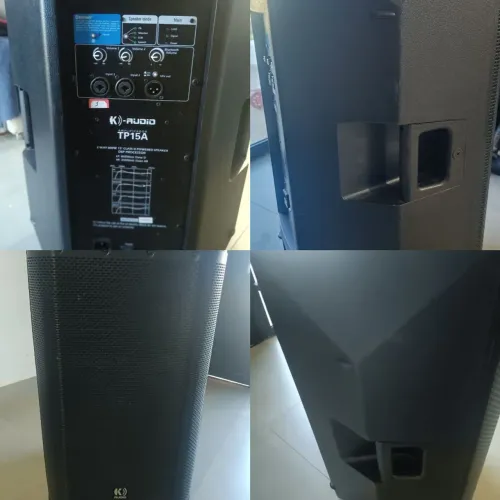 Caixa Profissional K-Audio TP15A com Bluetooth 