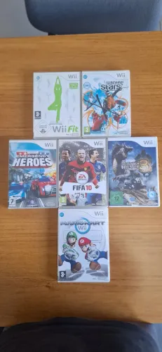 Lote de Jogos Nintendo Wii