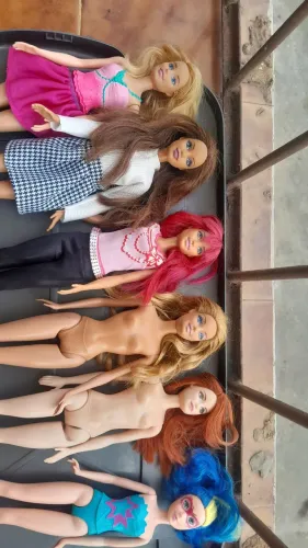 Lote grande e especial de boneca barbie