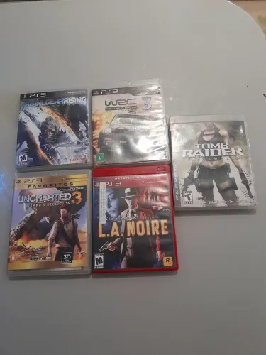 LOTE 5 JOGOS PARA PS3 - detalhes na descrição.