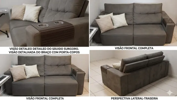 Sofá Retrátil 