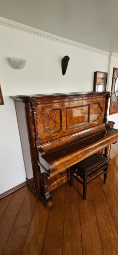 Piano alemão Rönisch clássico (1907) - Ótima conservação em SP.