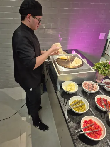 Crepe com festa