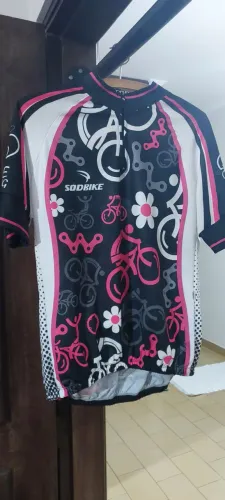 Camisa feminina ciclismo