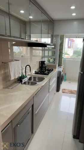 Apartamento a venda no Edifício Paris - Novo Centro - Av João Paulino - Mobiliado