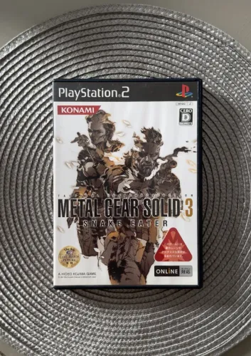 Metal Gear Solid 3: Snake Eater PS2 Original Completo NTSC-J (Japonês)