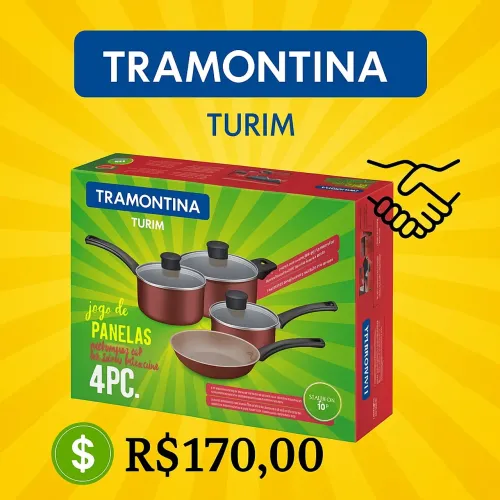 Conjunto panela Tramontina