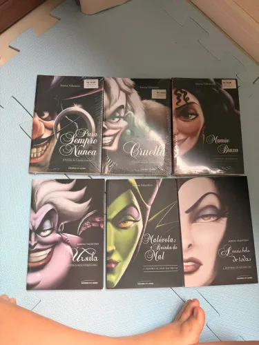 Livros Vilões da Disney