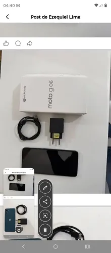 Celular moto G6 128 GB
