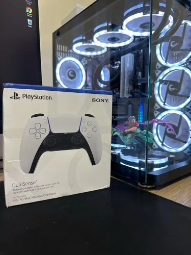 CONTROLE PS5 BRANCO - NOVO LACRADO