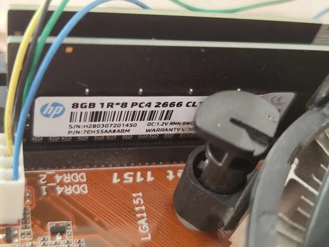 Placa mãe e processador i5 7° 16GB DDR4