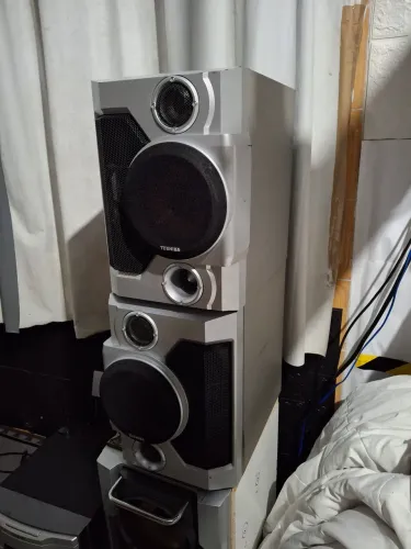 Par de caixas passivas para receiver