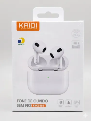 Fone Bluetooth Sem Fio Kaidi TWS KD-788 V5.4