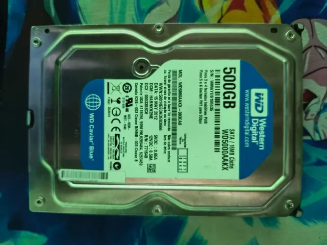 Vendo HD de 500G