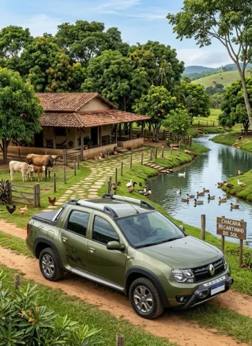 Renault Duster Oroch Dyna. 2.0 Hi-flex 16V Aut. 2017
