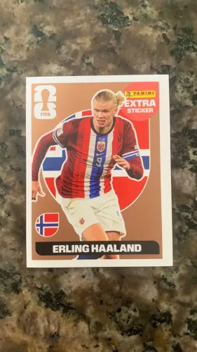 Figurinha Sticker Haaland Bronze