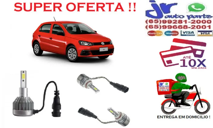 Ultra LED(Alta)Volkswagen Gol G8 6000K 12V 24V