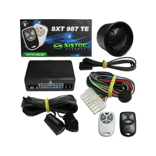 Alarme De Carro Automotivo Sistec Sxt 987 Te Universal