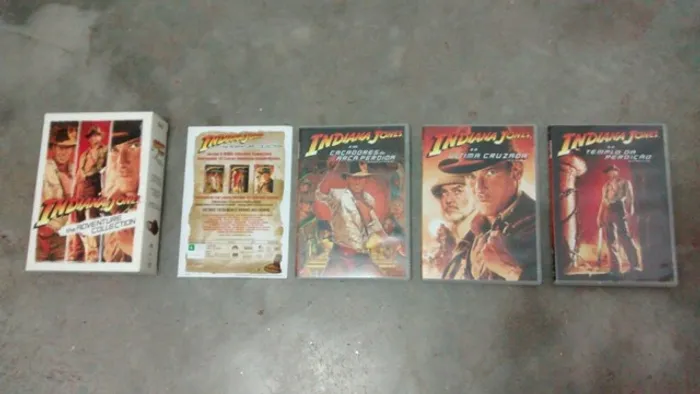 Indiana Jones Trilogia box