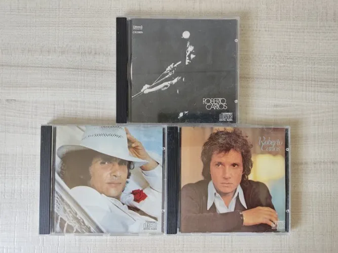Kit 3 Cds Roberto Carlos Ana, Ilegal Imoral Ou Engorda, Fé (cod RC04)
