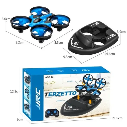 Drone jjrc 3em 1 drone planador e lancha sem câmera
