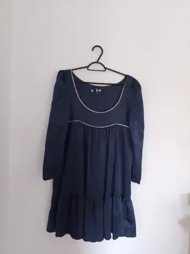 Lindo vestido azul marinho da Jorane