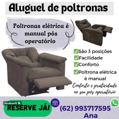 Aluguel de poltrona pós operatório 