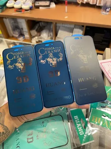 Película de cerâmica Iphone 15 15 pro e 15 pro Max