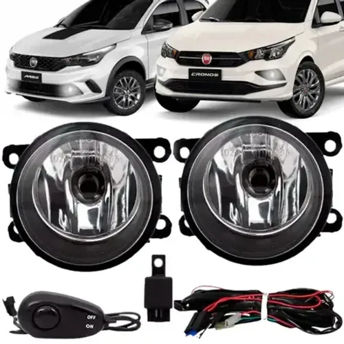 Kit farol de milha completo mobi