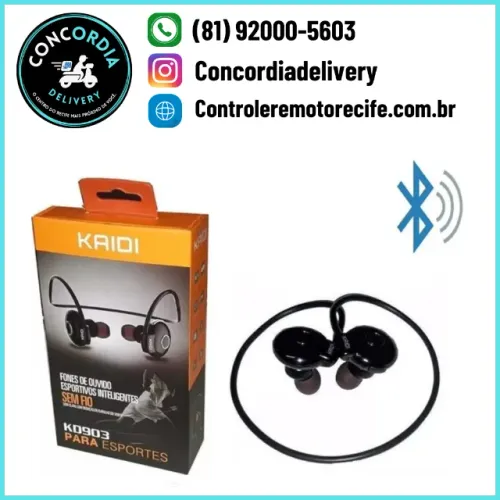 Fone De Ouvido Bluetooth Sports Kaidi Kd903 (ideal para quem pratica esportes)