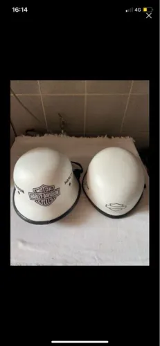 Capacete coquinho Harley Davidson novinho