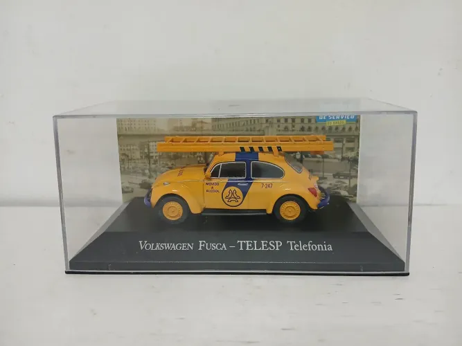 Fusca Telecomunicações - Modelo em Miniatura Escala 1 43 