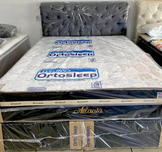Cama Box Ortosleep Atlanta Queen