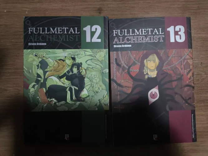 Mangá Fullmetal Alchemist Volumes 12 e 13