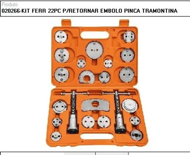 Kit ferramentas Tramontina 