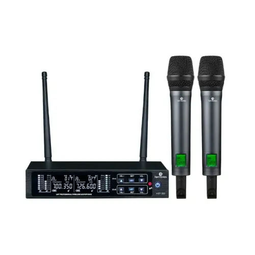 Microfone Sem Fio Duplo Harmonics Hsf-300 - AC2977