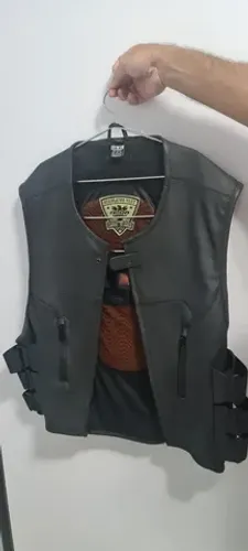Colete Motociclista ICON com protetor 3D