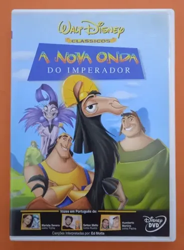 Dvd A Nova Onda do Imperador - Walt Disney