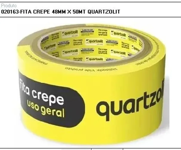 Fita crepe uso geral