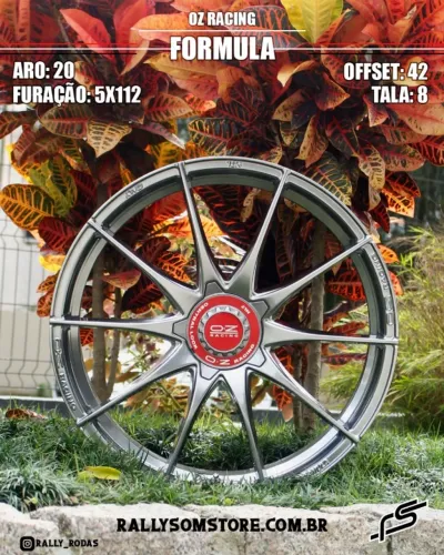Roda OZ Formula Cromo Look 5x114 - 20x8 Offset 42 (Nv)