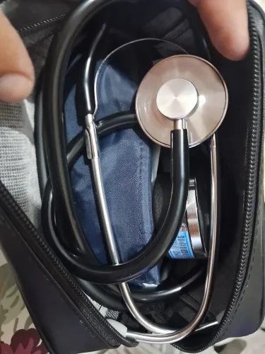 Estetoscópio e tensiômetro Premium com bag exclusiva