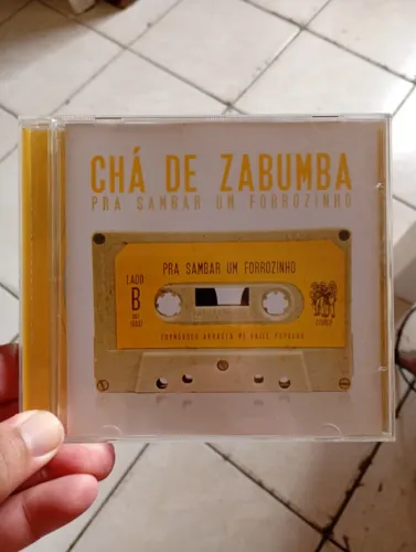 Cd Forró Grupo Chá de Zabumba