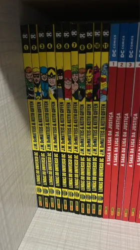 Lendas do universo Dc liga da justiça vol 1 ao 11