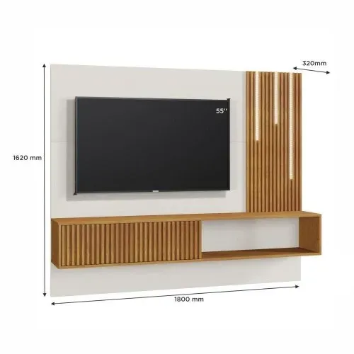 Painel Ripado 1,80 NOVO (Sem Led)
