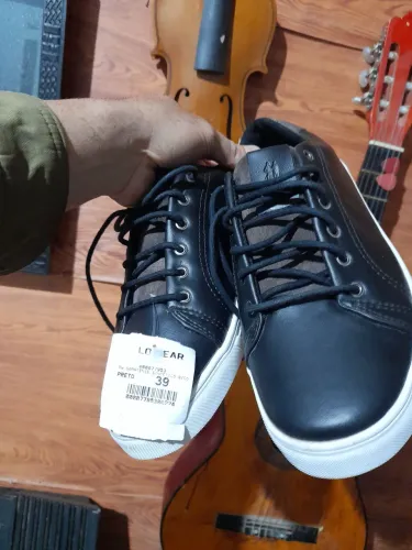 Tênis Casual Preto - Novo