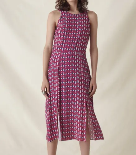 vestido midi maria filó