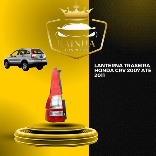 Lanterna Traseira Honda Crv 2007 até 2011 - NOVA PRIMEIRA LINHA